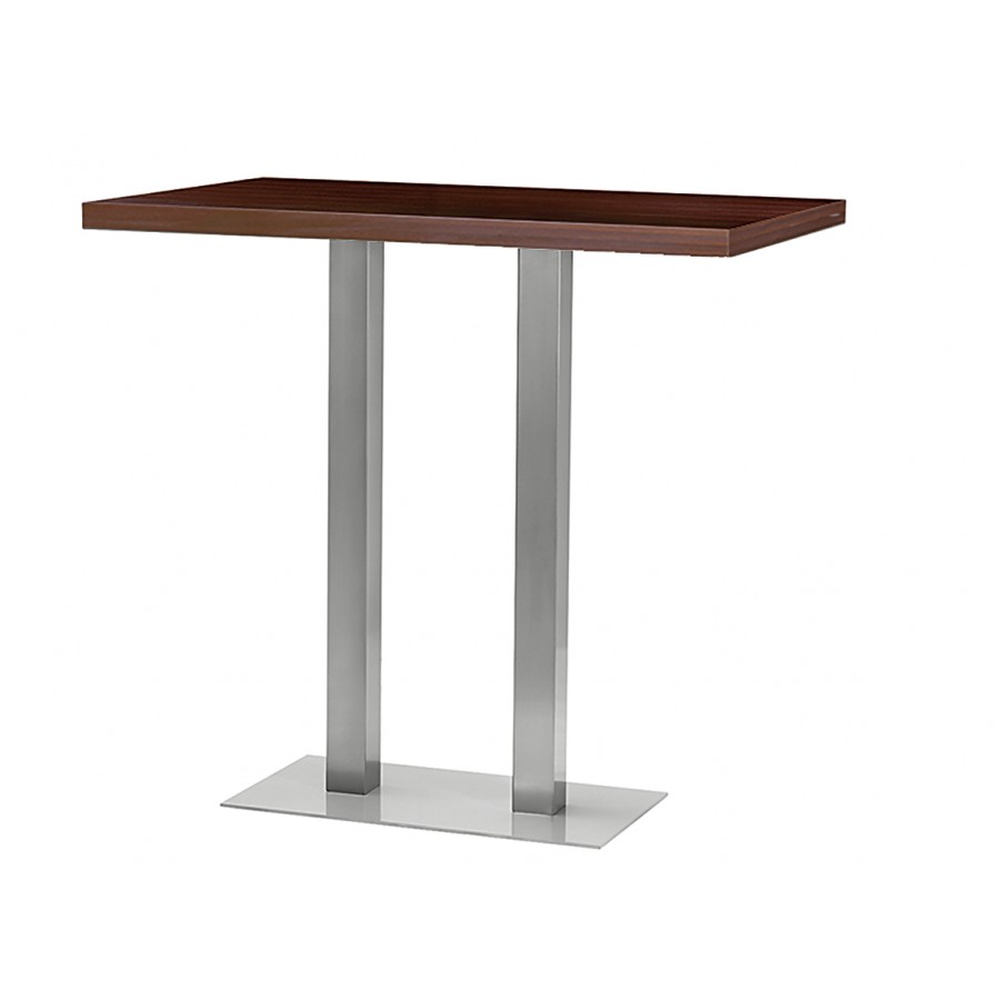 Masa uz comercial inalta din lemn si otel vopsit Metalmobil MT 491A Q